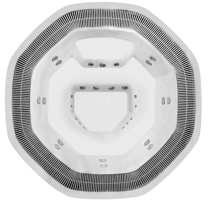 Переливной спа-бассейн Aquavia Antiqua (рис.2)